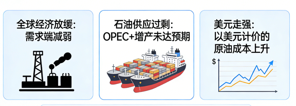 外盘原油期货下跌原因全解析：多维博弈下的弱势逻辑_http://m.92yuwan.com_原油期货_第1张